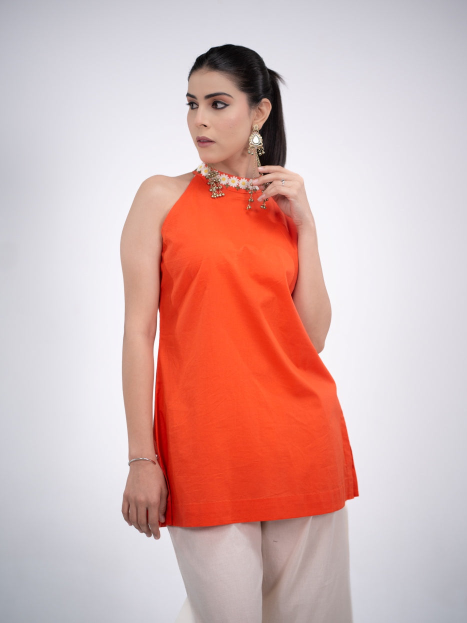 Coral Daisy Set