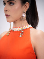 Coral Daisy Set